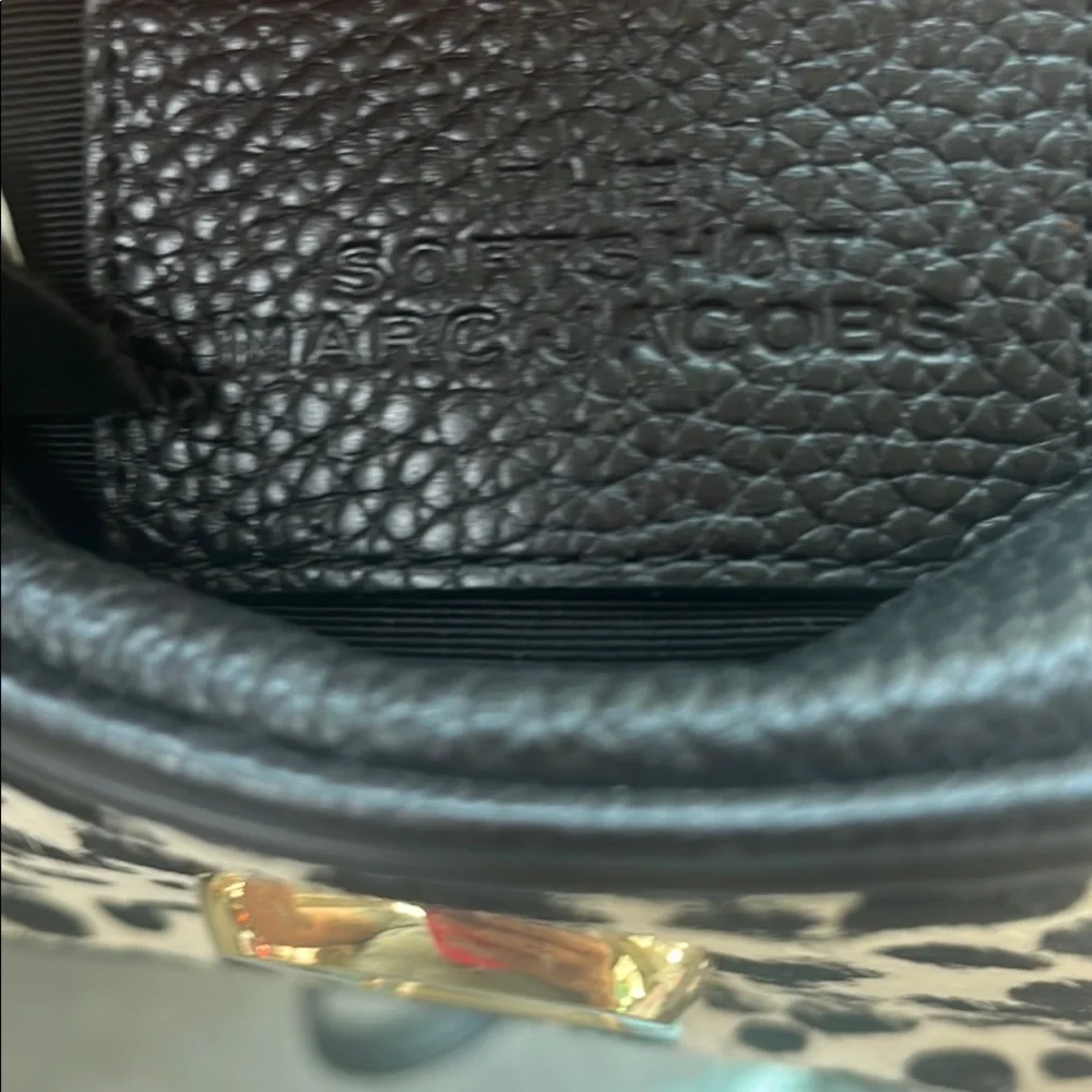 Marc Jacobs Black and White Polka Dot Crossbody Bag - Picture 5 of 12